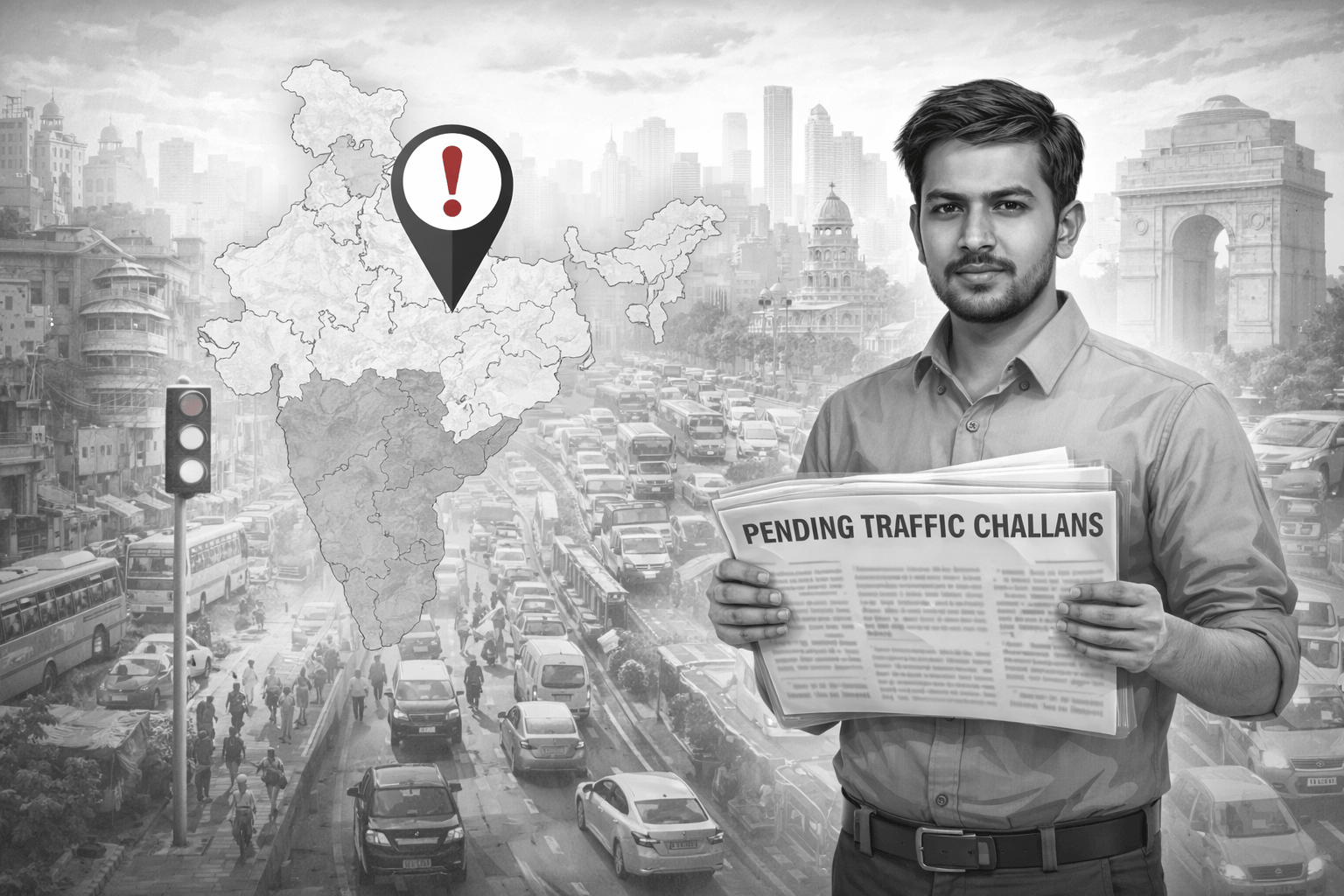 Which City in India Has the Most Pending Traffic Challans and Why? Lawyered
